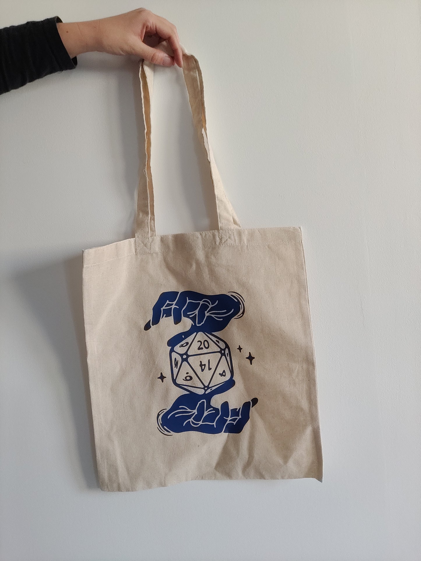 Tote-bag Dés 20 D&D JDR