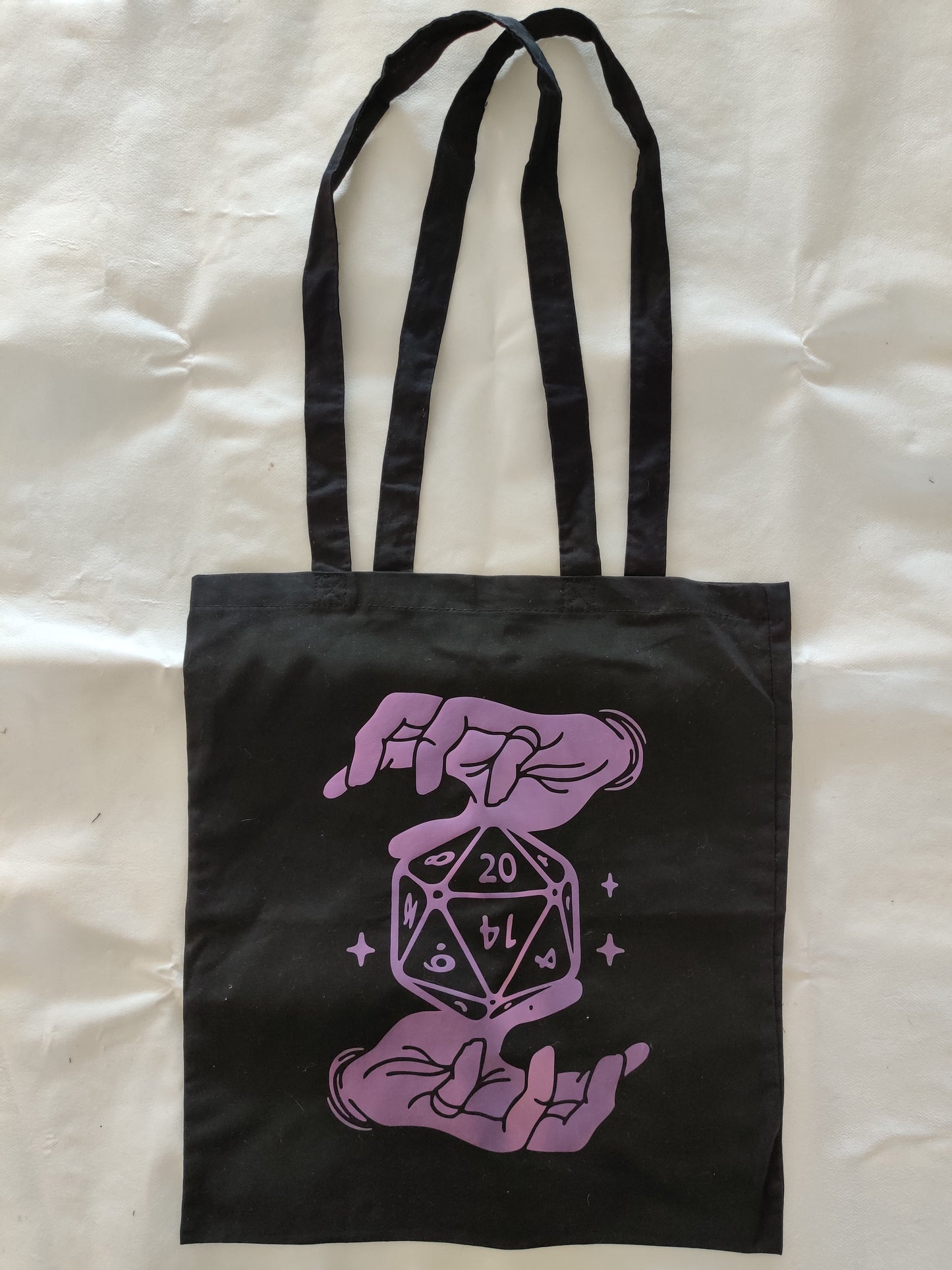 Tote-bag Dés 20 D&D JDR