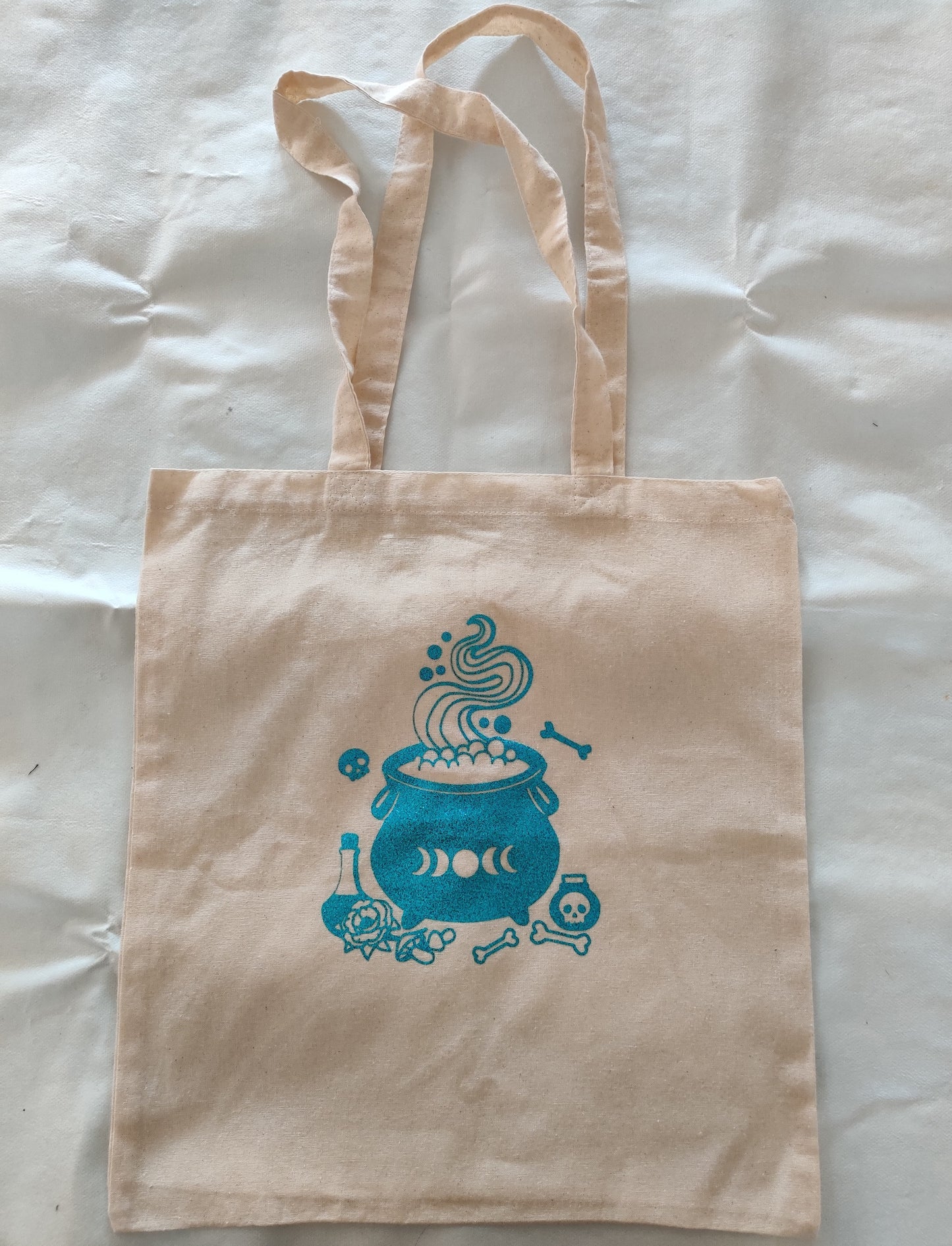 Tote-bag Chaudron witch